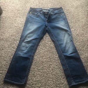 Woman’s Big Star denim crops